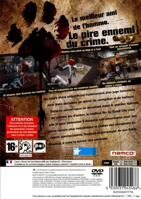 Dead to Rights II box cover back